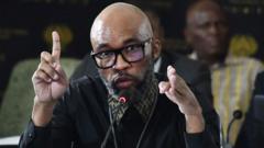 How a former 'street kid' became the central figure in South Africa's police corruption inquiry
