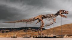 Tyrannosaurus rex skeleton